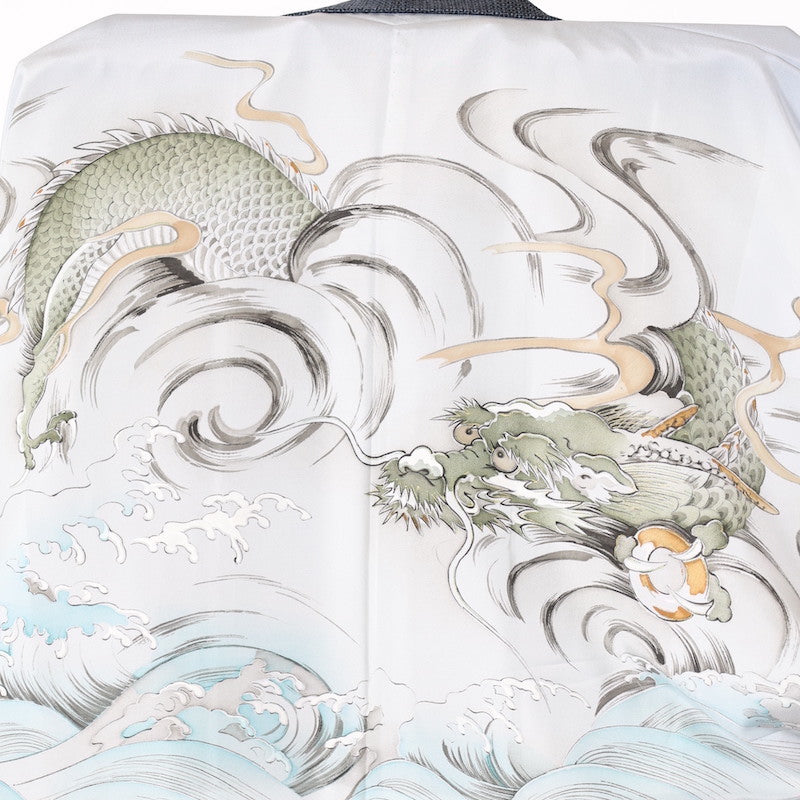 Used kimono, jacket 2piece set , men’s M-size 100% silk / 1174