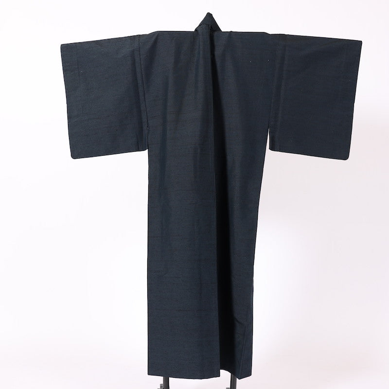 Used kimono men’s M-size silk,polyester / 1165