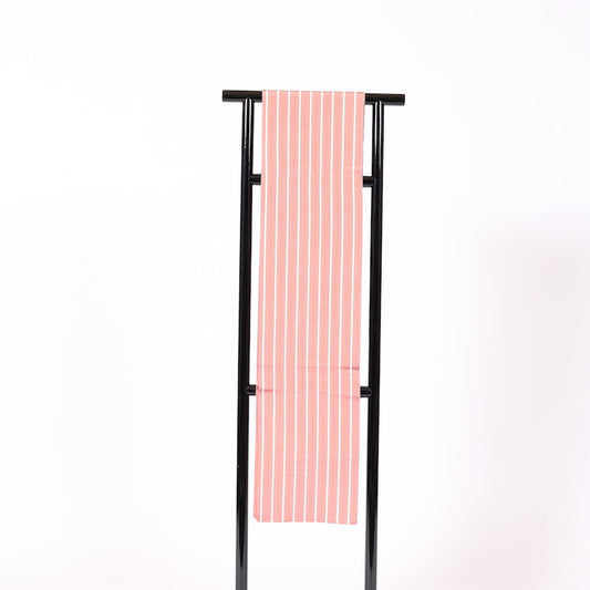 Used kimono sash belt (Hanhaba-obi) 100% silk / 1188