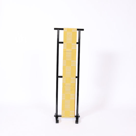 Used kimono sash belt (Hanhaba-obi) polyester / 1190