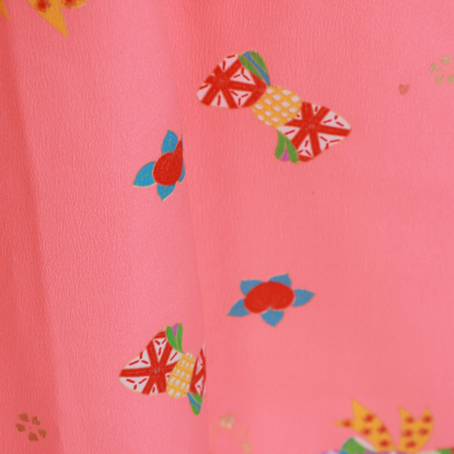 Japanese kid’s kimono(girl) polyester /790