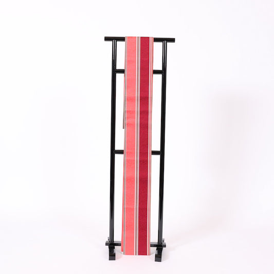 Used kimono sash belt (Hanhaba-obi) 100% silk / 1191