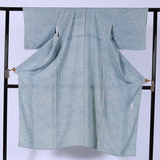 Japanese kimono (Komon) S-size 100% silk / 776
