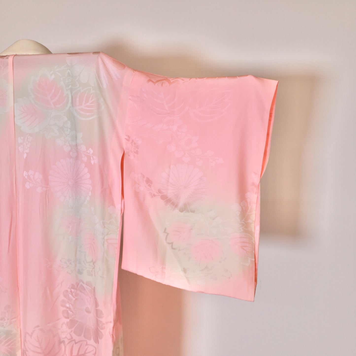 Wear under the kimono undershirt(Nagazyuban) M-size 100%silk / 780