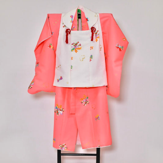 Japanese kid’s kimono(girl) polyester /790