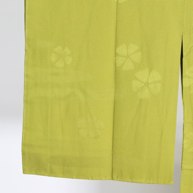 Used Wear under the kimono undershirt(Nagazyuban) M-size 100%silk /1210