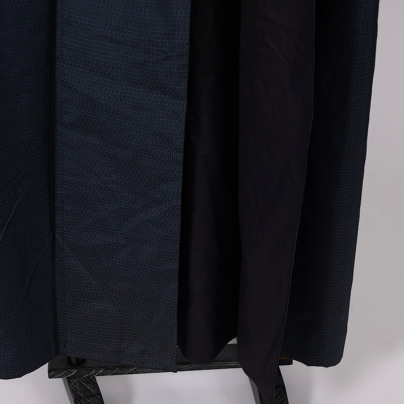 Used Japanese kimono men’s (Tsumugi) M-size 100% silk / 1211