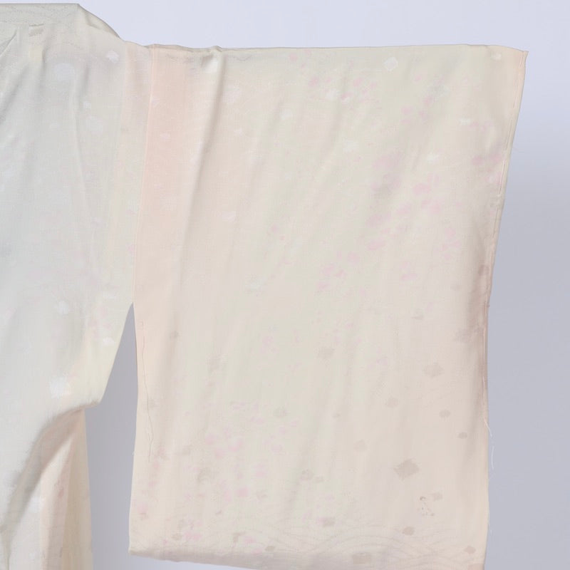 Used Wear under the kimono undershirt(Nagazyuban) M-size 100%silk /1238
