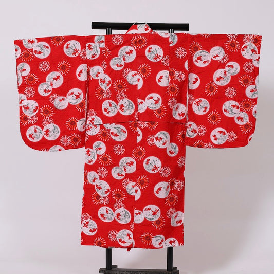 Used Children's Yukata cotton / 1242