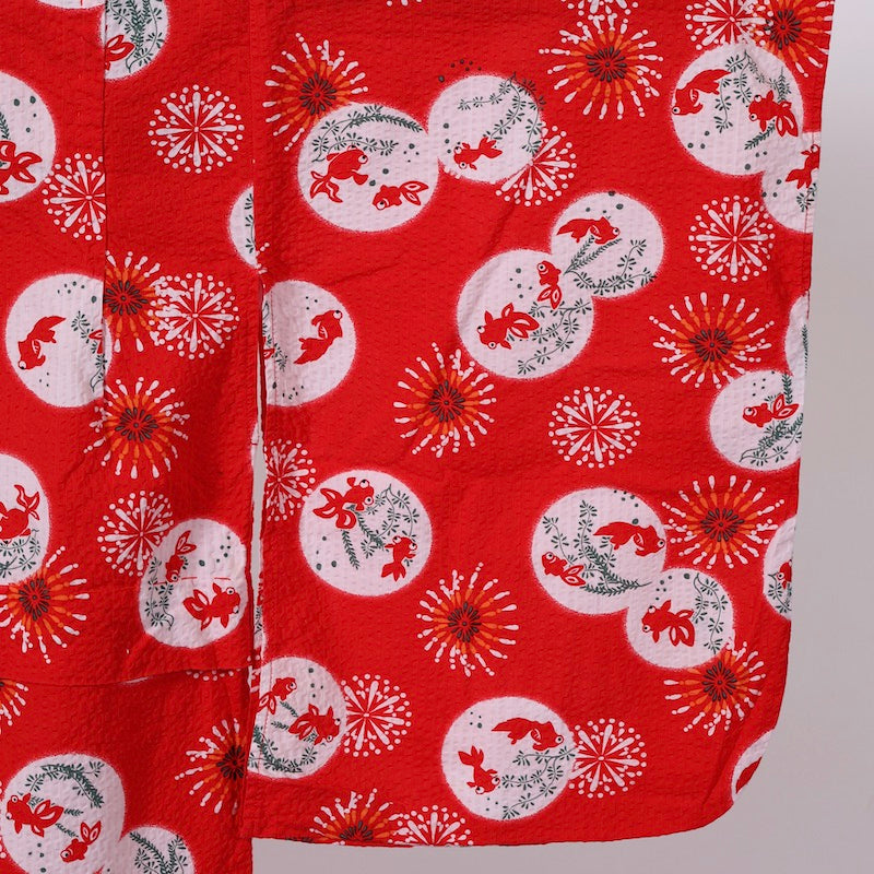 Used Children's Yukata cotton / 1242