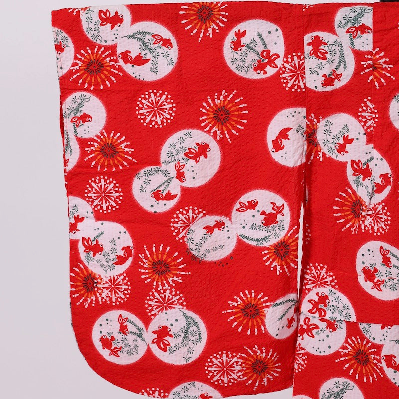 Used Children's Yukata cotton / 1242