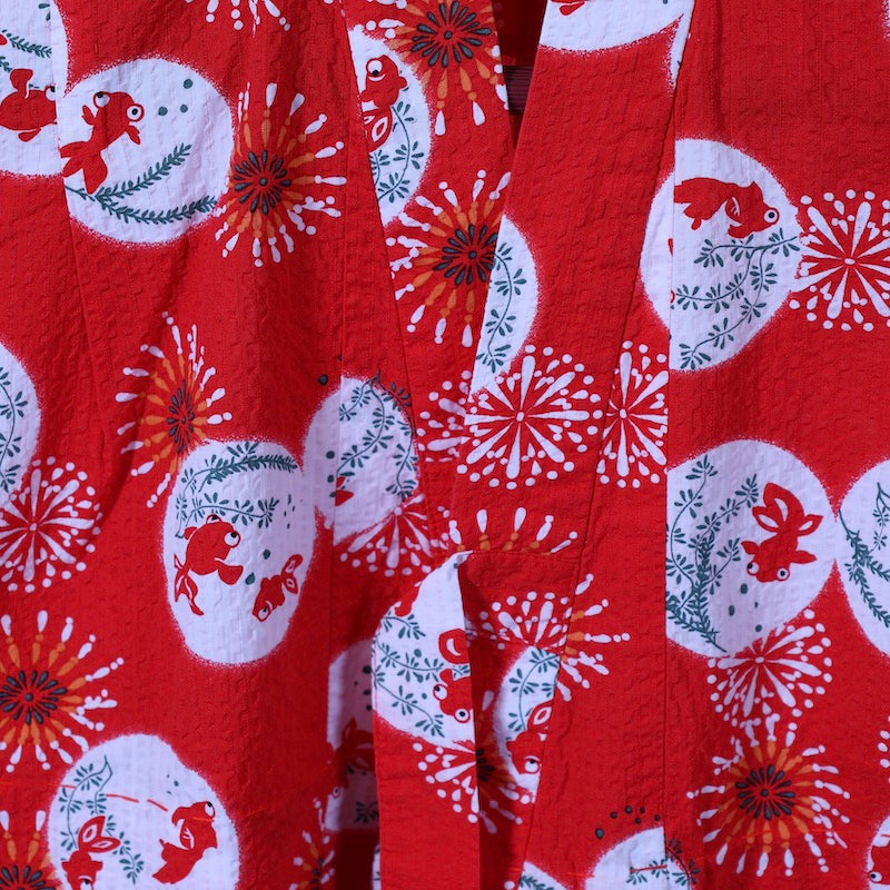 Used Children's Yukata cotton / 1242