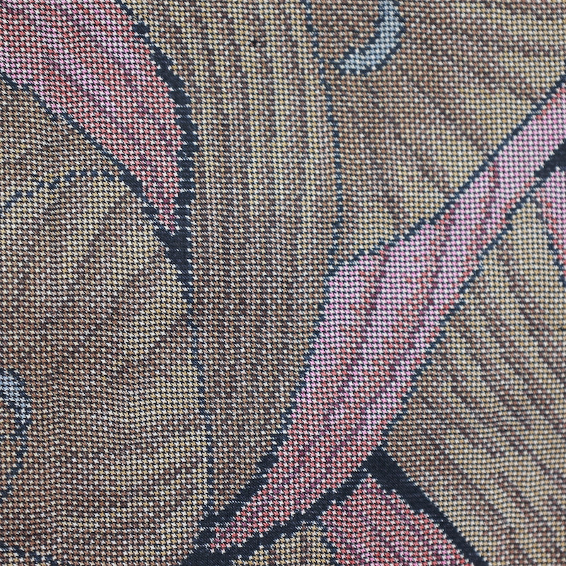 Japanese kimono (Tsumugi) M-size 100% silk / 800