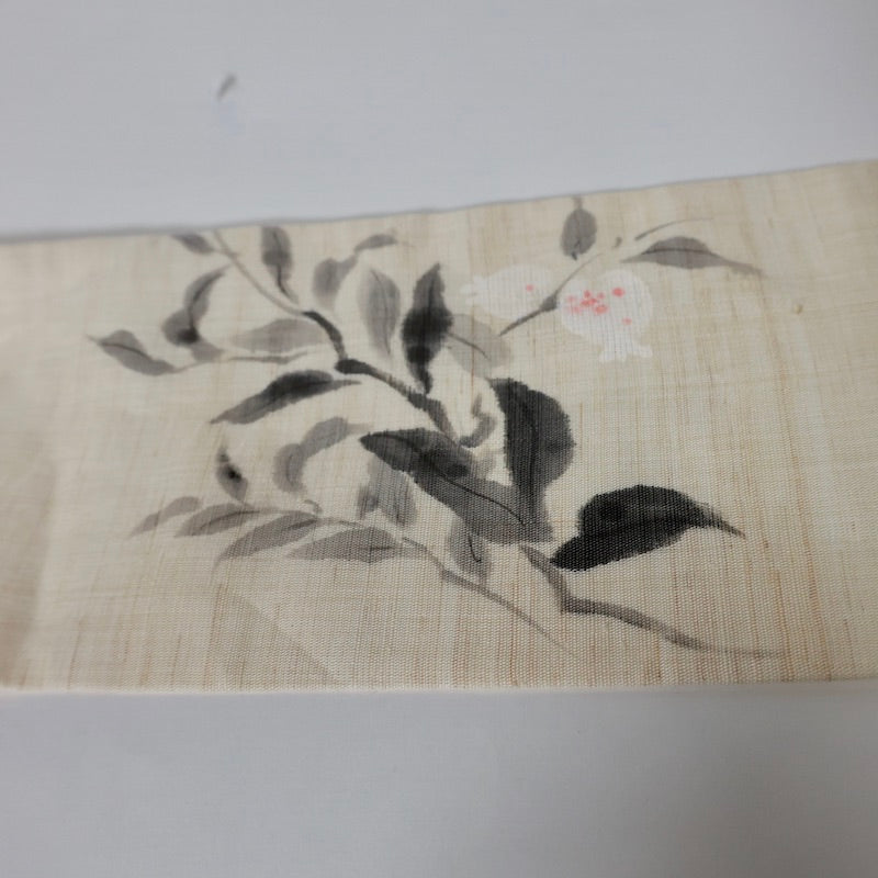 Japanese kimono sash belt (Nagoya-obi) hemp / 804