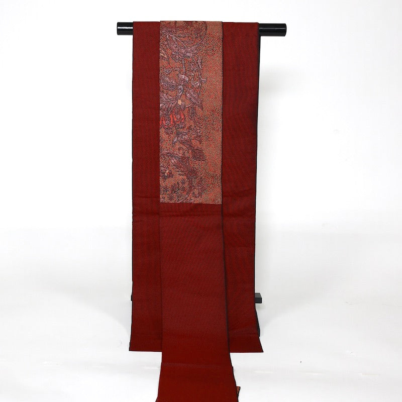 Japanese kimono sash belt (Nagoya-obi) 100% silk / 808