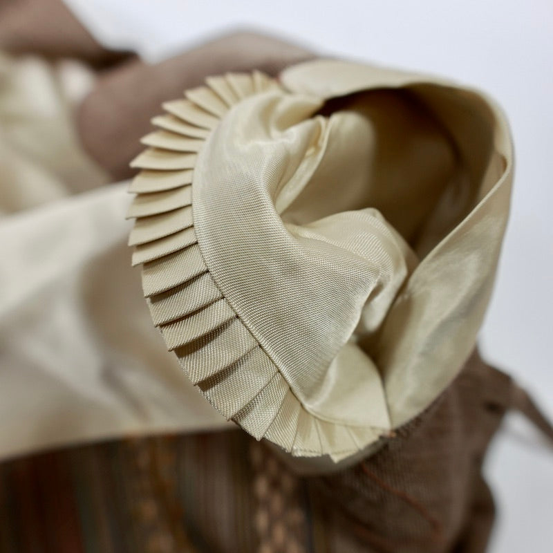 Japanese kimono Jacket (Haori) S-size bonnet / 812