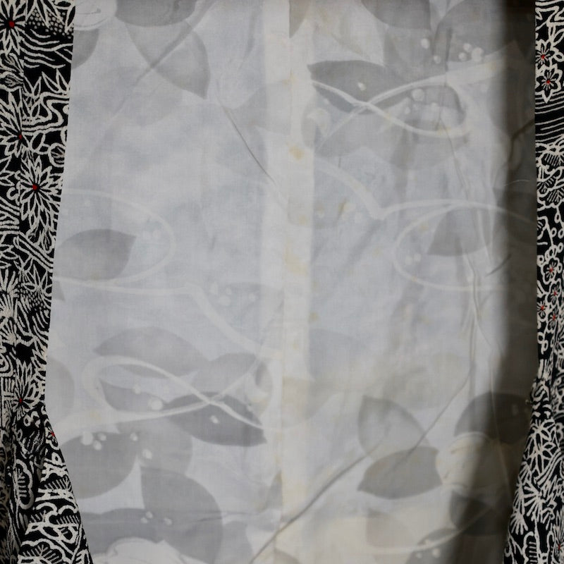 Japanese kimono Coat (Michiyuki) M-size 100% silk / 813