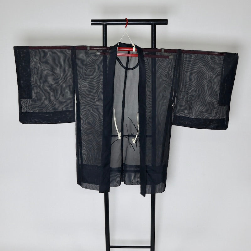 Japanese kimono Jacket (Haori) M-size polyester summer / 816