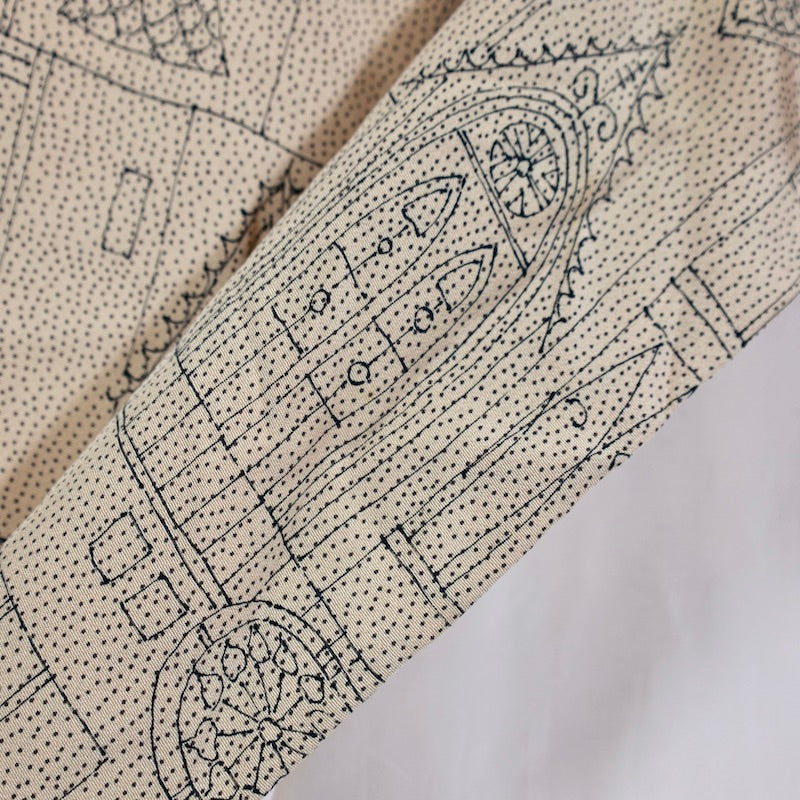 Japanese kimono (Komon) L-size 100% silk /820