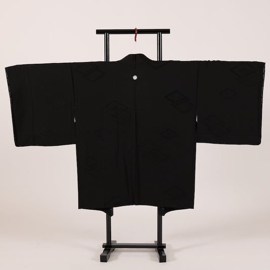 Japanese kimono Jacket (Haori) M-size 100%silk / 126