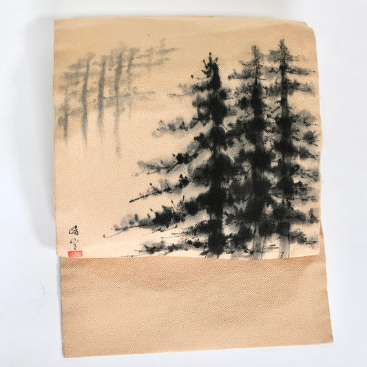 Japanese kimono sash belt (Nagoya-obi) 100% silk / 824