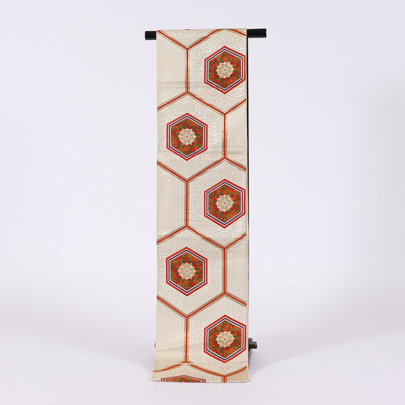 Japanese kimono Obi (Hukuro-obi) / 60