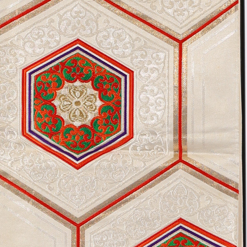 Japanese kimono Obi (Hukuro-obi) / 60