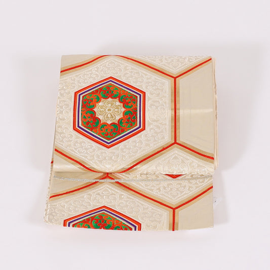 Japanese kimono Obi (Hukuro-obi) / 60