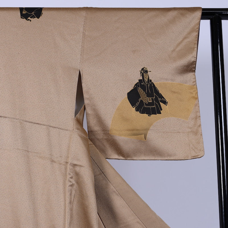 Japanese kimono (Houmongi) M-size 100% silk / 840