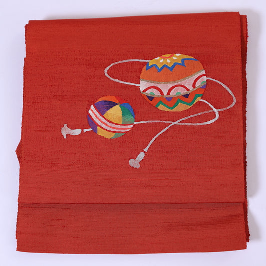 Japanese kimono sash belt (Nagoya-obi) 100% silk / 866