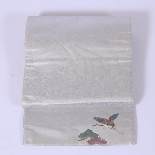 Japanese kimono sash belt (Hukuro-obi) 100% silk / 884