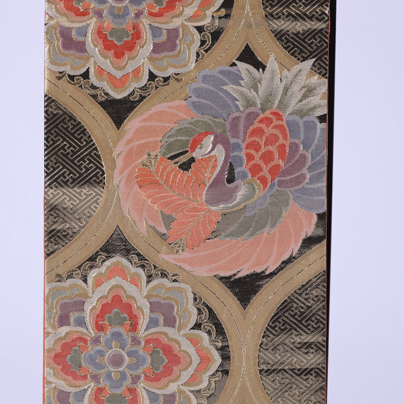 Japanese kimono sash belt (Hukuro-obi) 100% silk / 885