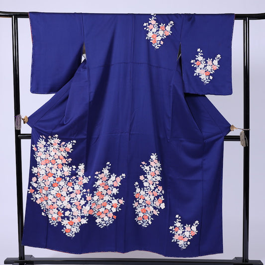 Japanese kimono (Tsukesage) M-size 100% silk / 898