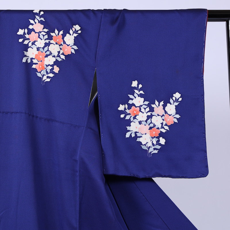 Japanese kimono (Tsukesage) M-size 100% silk / 898