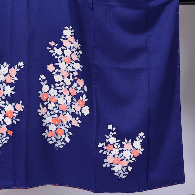Japanese kimono (Tsukesage) M-size 100% silk / 898