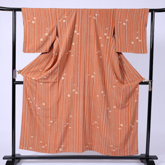 Japanese kimono (Komon) M-size 100% silk / 901