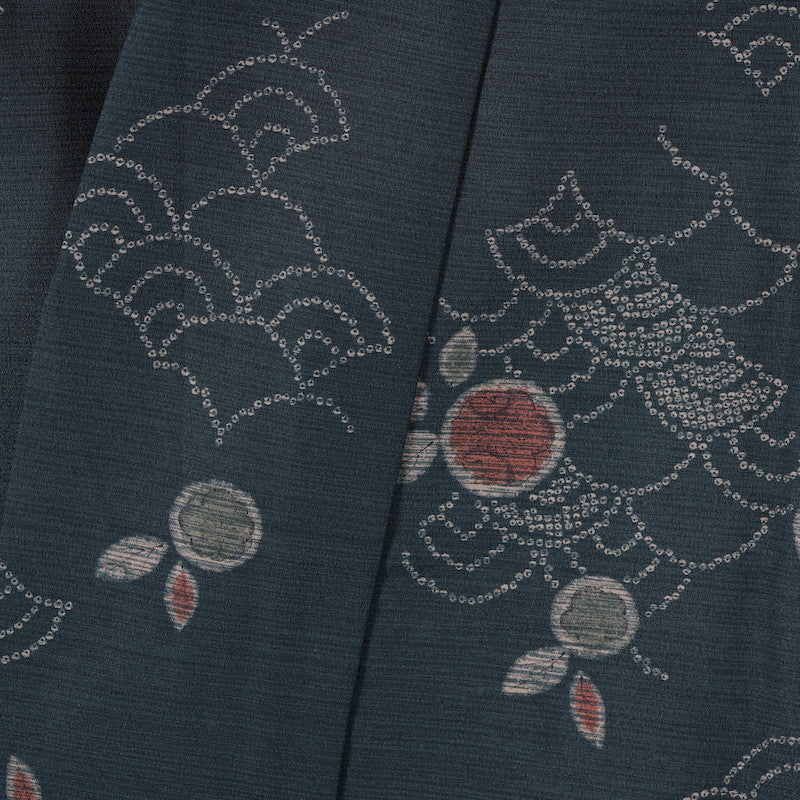 Japanese kimono Jacket (Dotyugi) M-size polyester /919