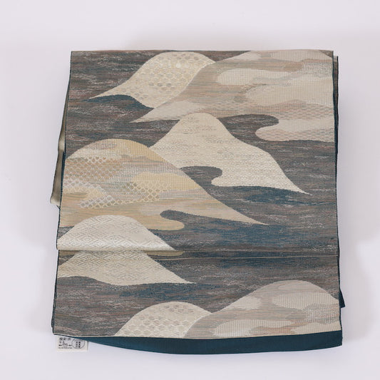 Japanese kimono sash belt (Nagoya-obi) 100% silk / 370