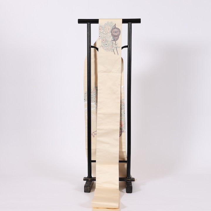 Japanese kimono sash belt (Nagoya-obi) 100% silk / 371