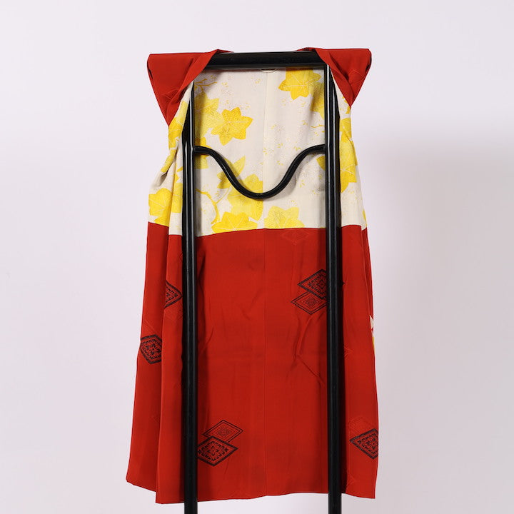 Japanese kimono coat (Michiyuki-coat) S-size 100% silk / 374