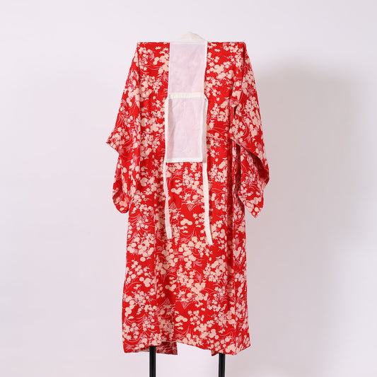 Wear under the kimono undershirt(Nagazyuban) S-size 100%silk / 382