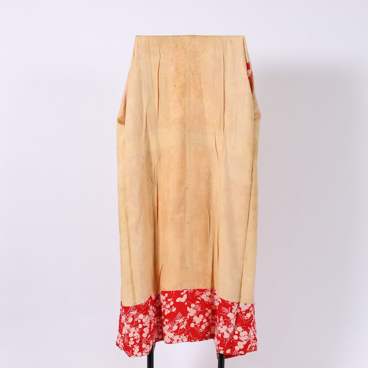 Wear under the kimono undershirt(Nagazyuban) S-size 100%silk / 382