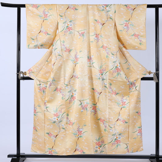 Japanese kimono (Komon) washable polyester /395