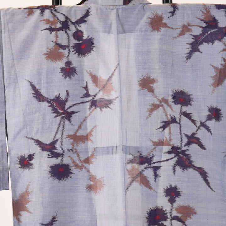Antique Japanese kimono (Komon) S-size 100% silk summer / 430