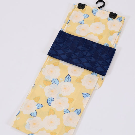 yukata,obi,footwear 3-piece set New/ 039