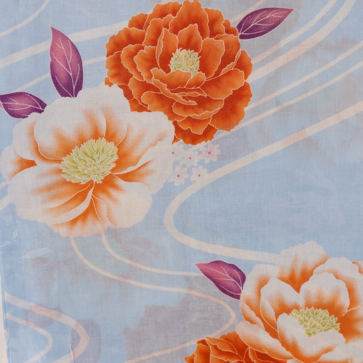 Japanese Yukata cotton New /043