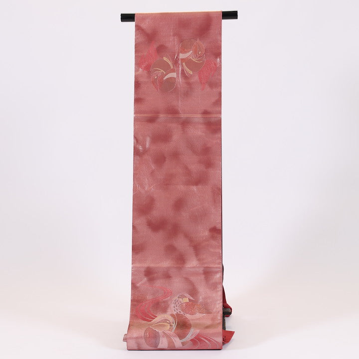 Japanese kimono sash belt (Hukuro-obi) 100% silk / 439