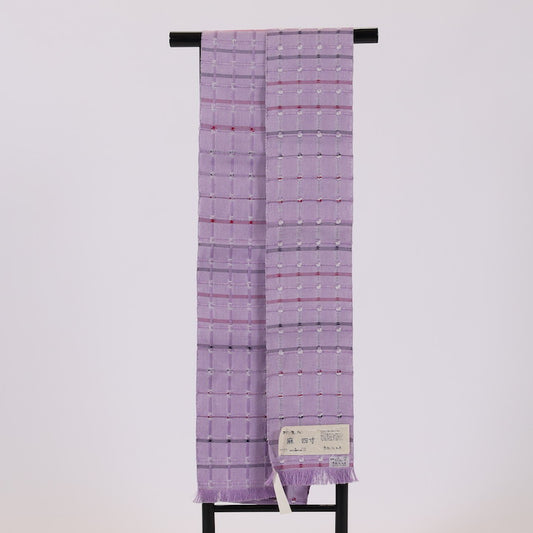 Japanese kimono sash belt (Hanhaba-obi) / 448