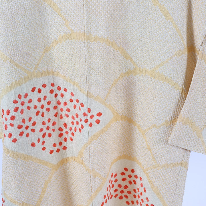Japanese kimono Jacket (Haori) M-size 100% silk / 455