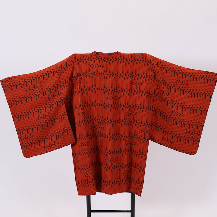 Japanese kimono Coat (Michiyuki-coat) M-size 100% silk / 457